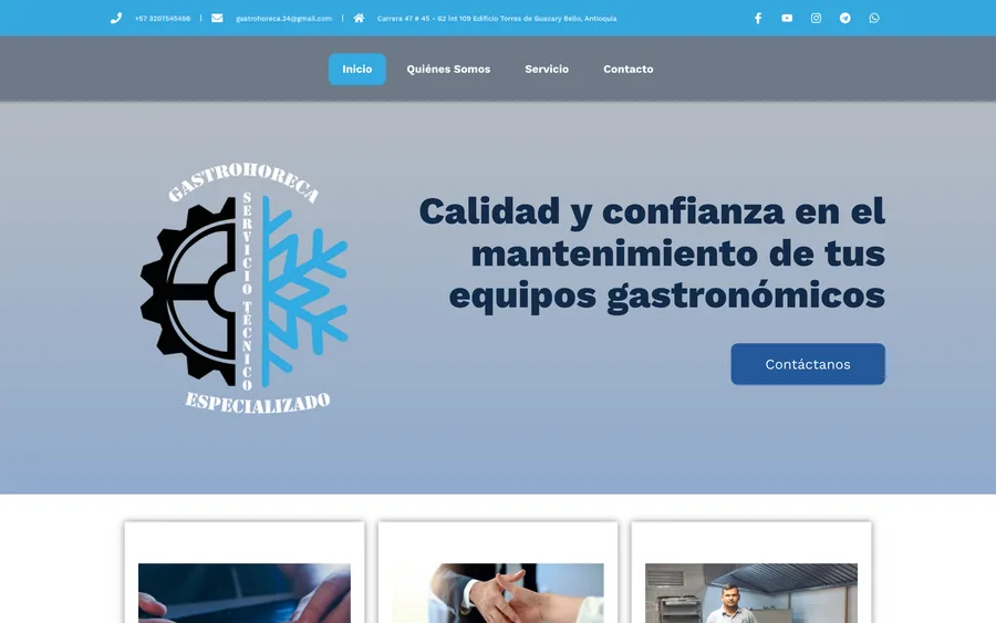 Sitio web de Gastrohoreca